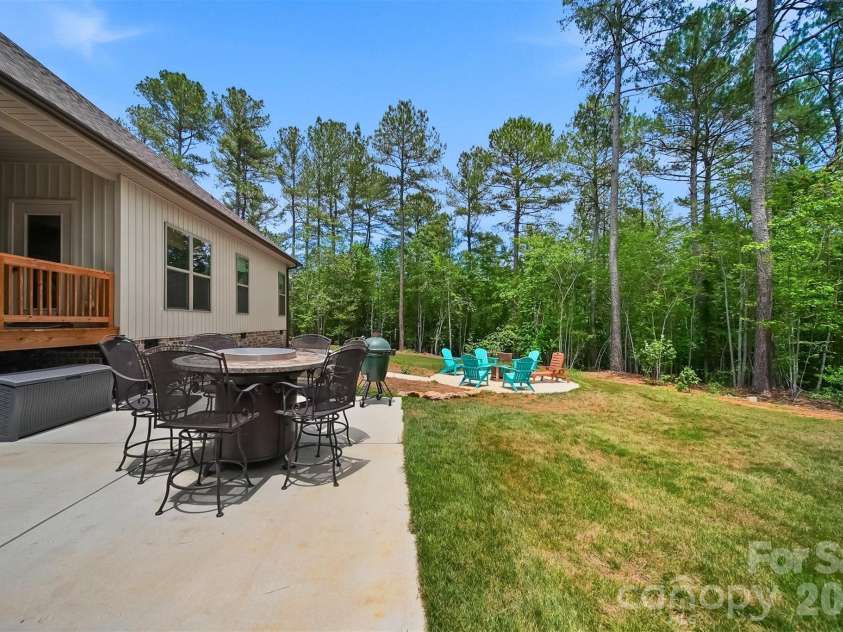 111 Lakefront Drive, Connelly Springs, NC 28612.  MLS# CAR4382990, YatesRealty ID 27563. Patio 