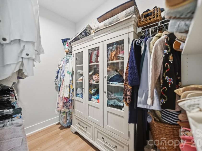 111 Lakefront Drive, Connelly Springs, NC 28612.  MLS# CAR4382990, YatesRealty ID 27563. Primary closet 