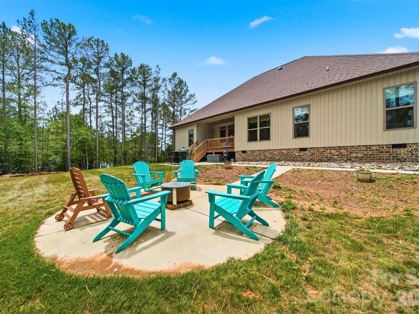 111 Lakefront Drive, Connelly Springs, NC 28612.  MLS# CAR4382990, YatesRealty ID 27563. Second patio 