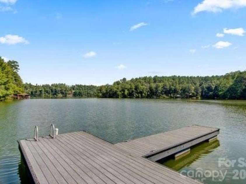 111 Lakefront Drive, Connelly Springs, NC 28612.  MLS# CAR4382990, YatesRealty ID 27563. View from community dock 