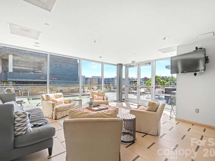 1100 Metropolitan Avenue, Charlotte, NC 28204.  MLS# CAR4378090, YatesRealty ID 27565. Common area club space