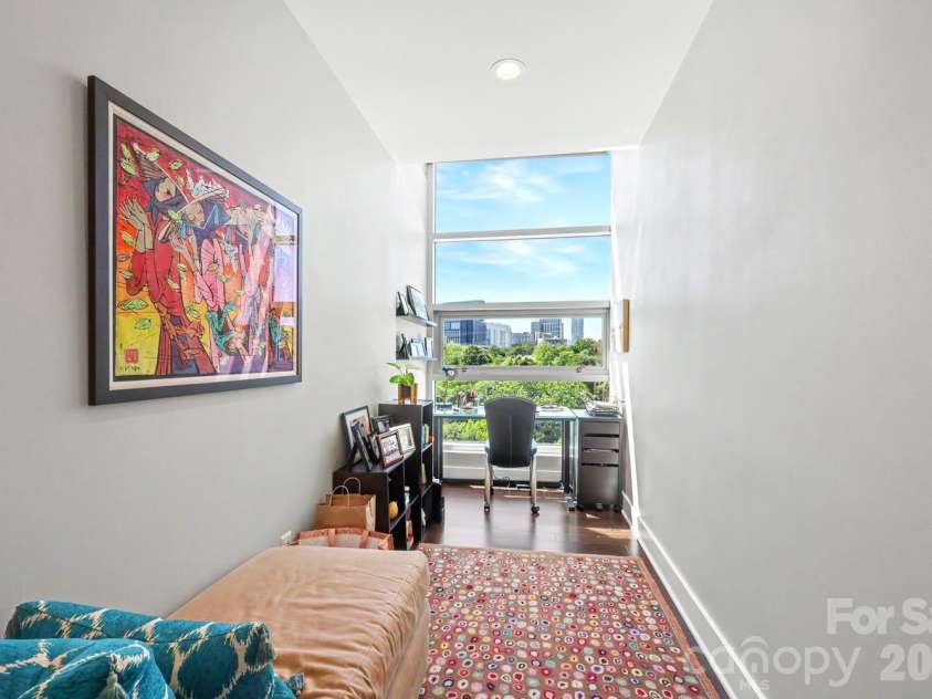 1100 Metropolitan Avenue, Charlotte, NC 28204.  MLS# CAR4378090, YatesRealty ID 27565. Home office with a view and natural light