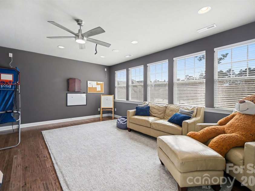 11530 Sweet Birch Lane, Charlotte, NC 28278.  MLS# CAR4380565, YatesRealty ID 27566. Media room