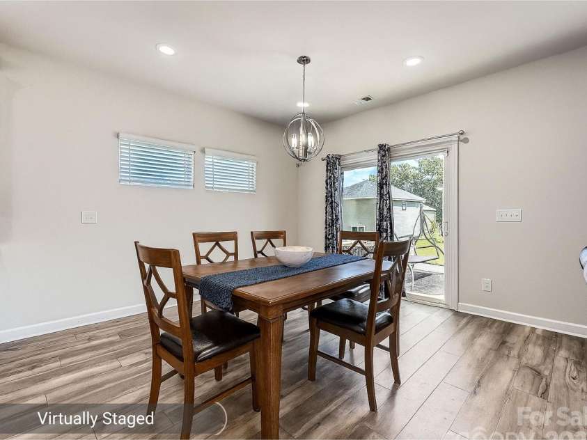 1041 Red Apple Street, Monroe, NC 28110.  MLS# CAR4283878, YatesRealty ID 27576. Breakfast Area - Virtually Staged