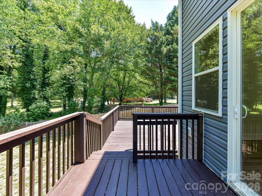 2369 Glenwood Street, Kannapolis, NC 28083.  MLS# CAR4384660, YatesRealty ID 27579. Deck and walkway to 2nd deck