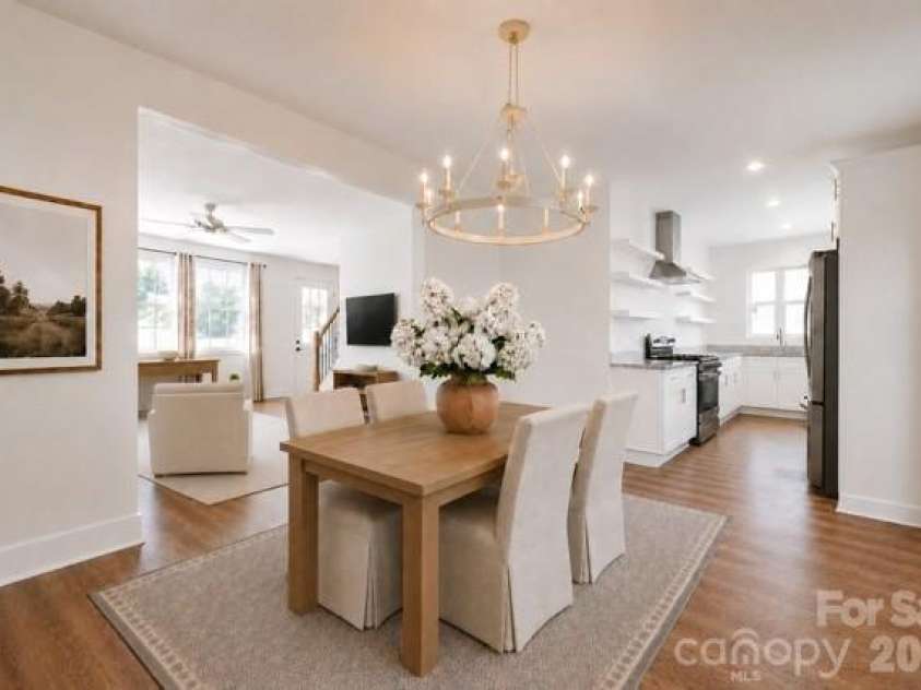 2369 Glenwood Street, Kannapolis, NC 28083.  MLS# CAR4384660, YatesRealty ID 27579. Dining room - virtually staged