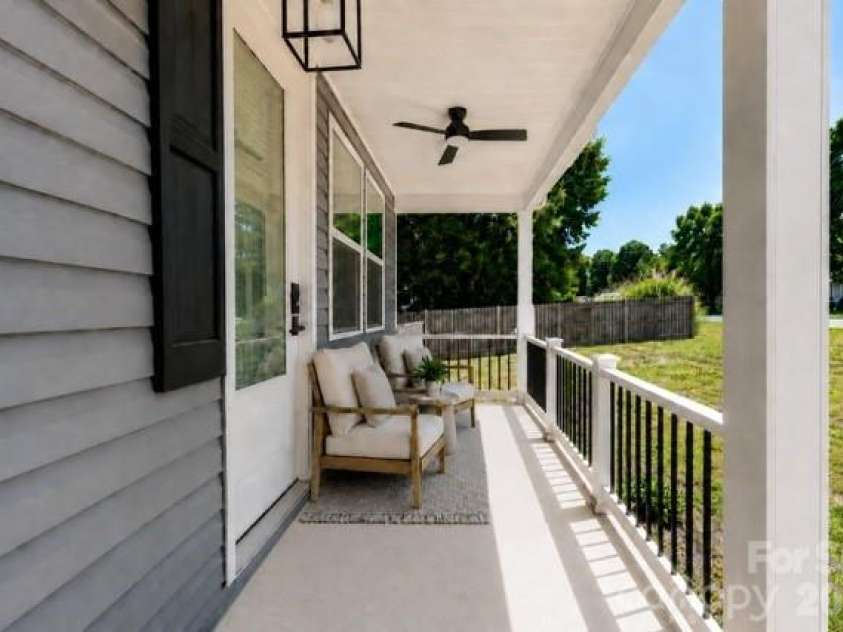 2369 Glenwood Street, Kannapolis, NC 28083.  MLS# CAR4384660, YatesRealty ID 27579. Front porch virtually staged