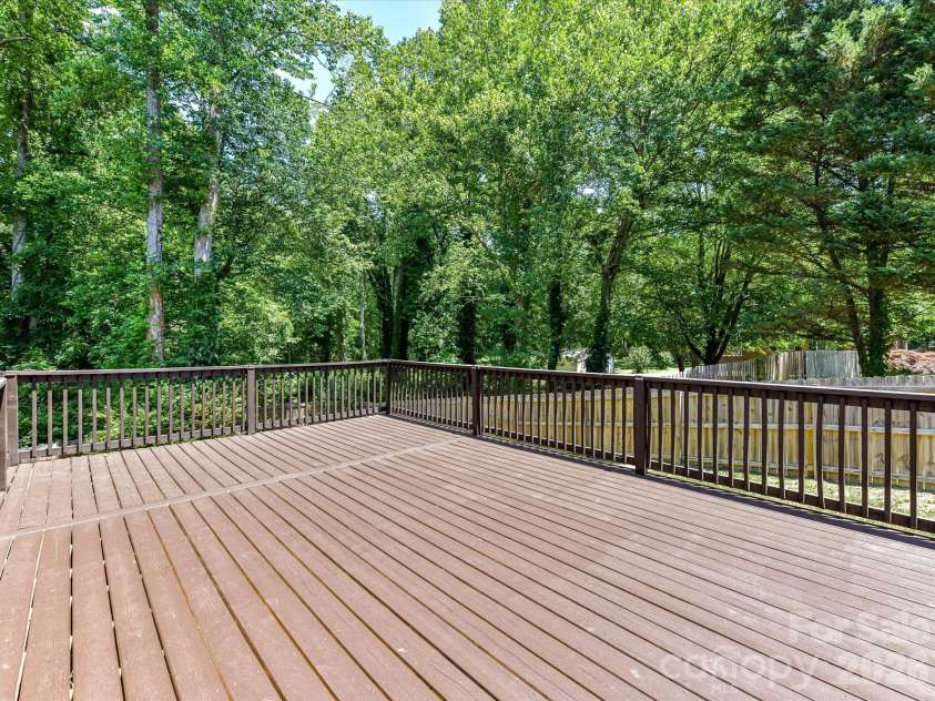 2369 Glenwood Street, Kannapolis, NC 28083.  MLS# CAR4384660, YatesRealty ID 27579. Side deck