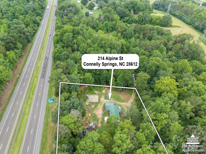 214 Alpine Street, Connelly Springs, NC 28612.  MLS# CAR4284353, YatesRealty ID 27584. 