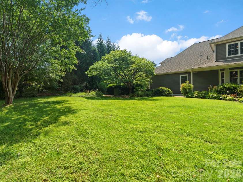 18 Brook Meadows Lane, Arden, NC 28704.  MLS# CAR4369649, YatesRealty ID 27586. Backyard 2