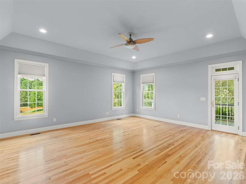 18 Brook Meadows Lane, Arden, NC 28704.  MLS# CAR4369649, YatesRealty ID 27586. Primary Bedroom
