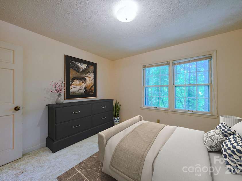 17 Sitar Lane, Saluda, NC 28773.  MLS# CAR4284532, YatesRealty ID 27590. This room is virtually staged
