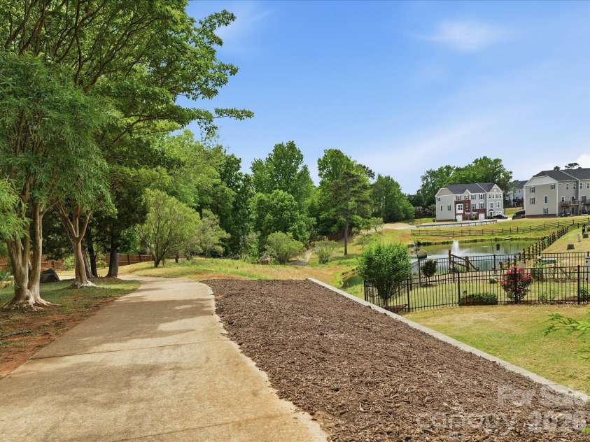 2527 Grantham Place Drive, Fort Mill, SC 29715.  MLS# CAR4374538, YatesRealty ID 27592. Walking trail