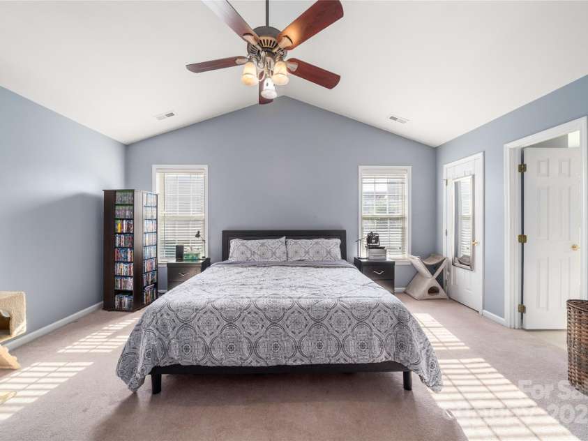 34 Dove Hollow Road, Fletcher, NC 28732.  MLS# CAR4279098, YatesRealty ID 27596. Primary Bedroom
