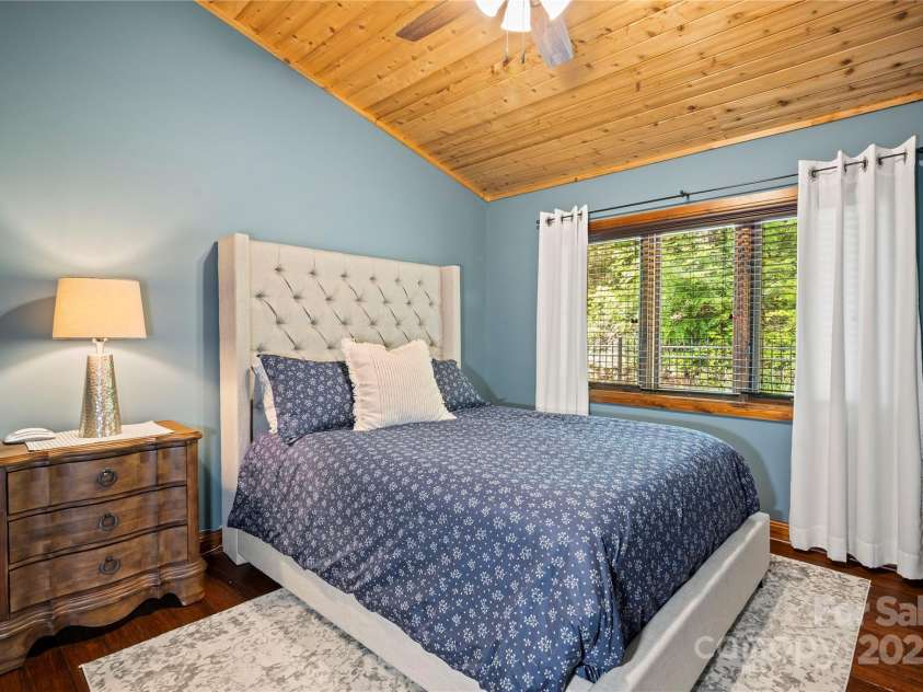 2045 Hogback Mountain Road, Tryon, NC 28782.  MLS# CAR4272415, YatesRealty ID 27598. 2nd BR Upper Level