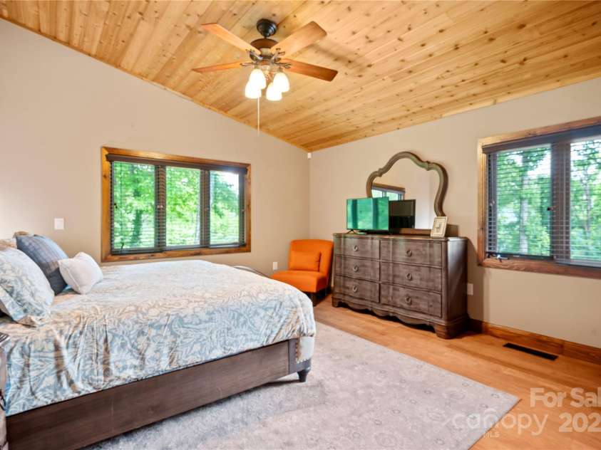 2045 Hogback Mountain Road, Tryon, NC 28782.  MLS# CAR4272415, YatesRealty ID 27598. Primary BRUpper Level