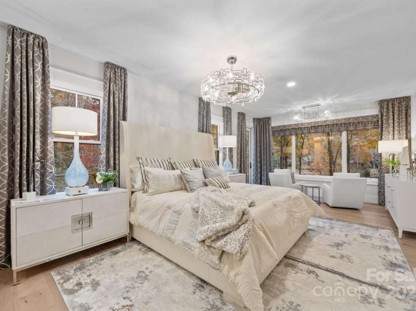 95 Cardinal Trace, Lake Toxaway, NC 28747.  MLS# CAR4317545, YatesRealty ID 27603. Primary Suite