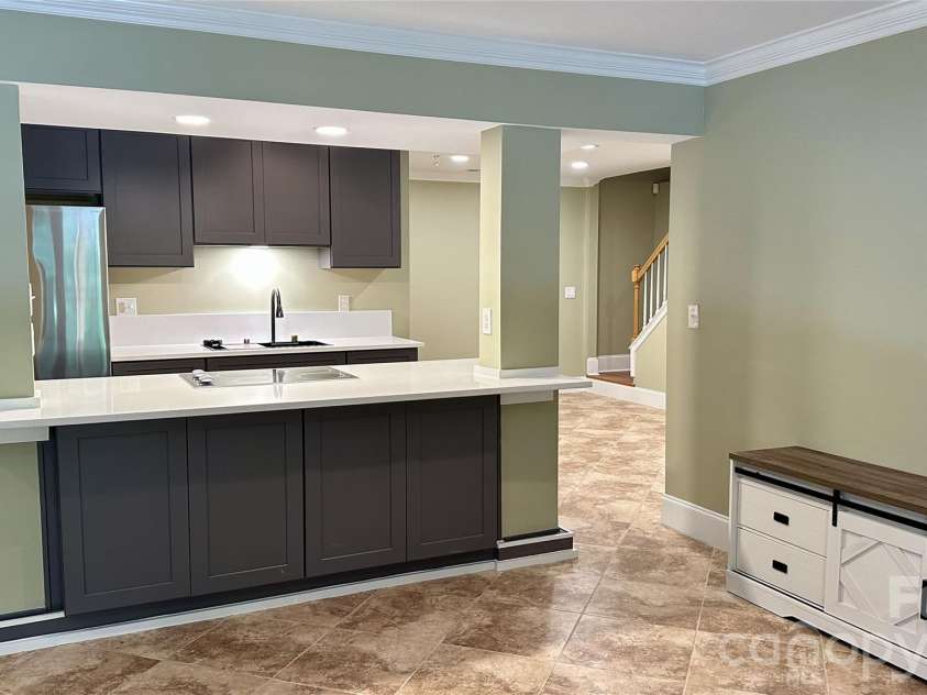 9220 Holly Hill Farm Road, Charlotte, NC 28277.  MLS# CAR4388039, YatesRealty ID 27610. Basement Kitchen 2