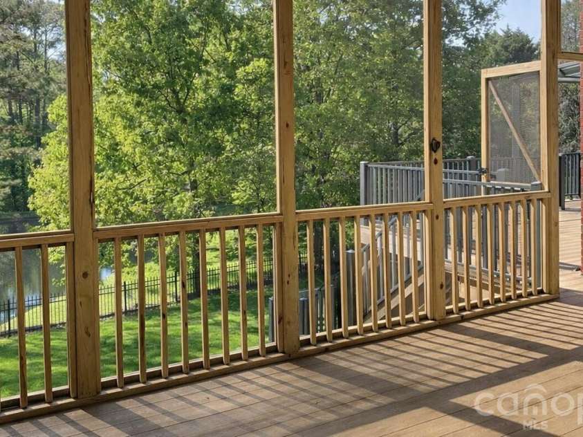 9220 Holly Hill Farm Road, Charlotte, NC 28277.  MLS# CAR4388039, YatesRealty ID 27610. Look over the pond