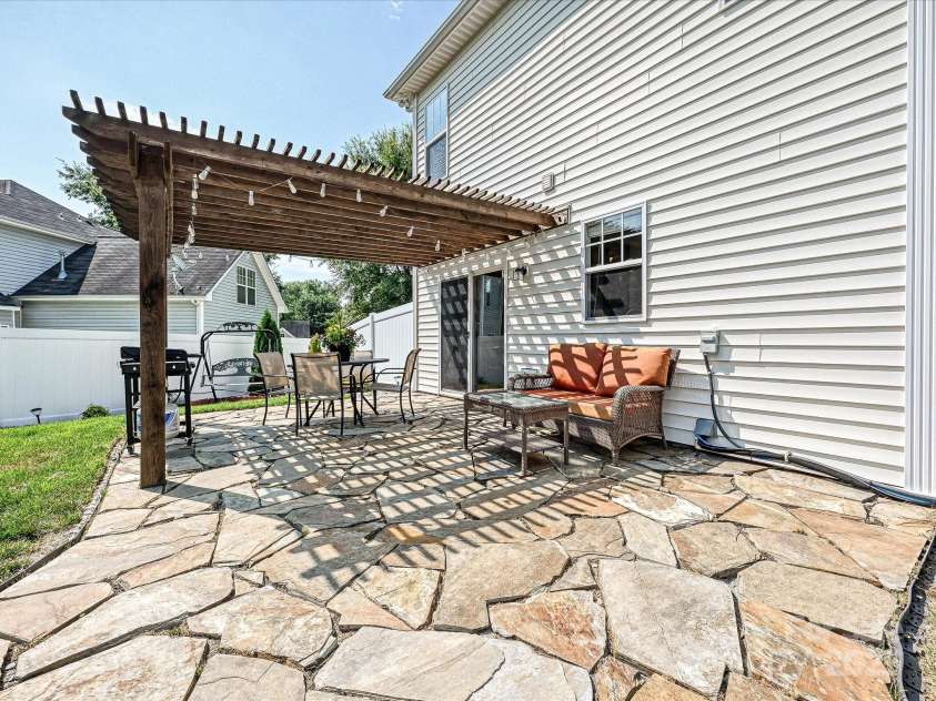 1011 Benning Circle, Indian Trail, NC 28079.  MLS# CAR4277178, YatesRealty ID 27611. Oversized patio