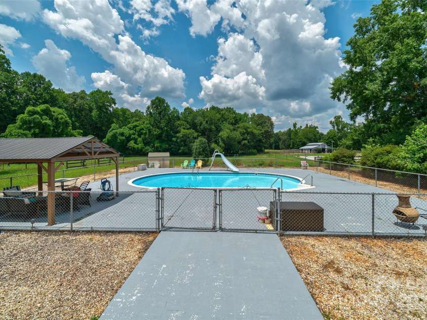 7411 Davis Road, Waxhaw, NC 28173.  MLS# CAR4278062, YatesRealty ID 27614. POOL GAZEBO