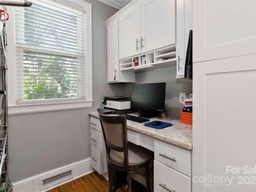 12 Bratton Avenue, York, SC 29745.  MLS# CAR4282517, YatesRealty ID 27623. Office area off of kitchen