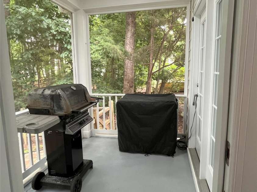 5929 Waterelm Lane, Charlotte, NC 28269.  MLS# CAR4264199, YatesRealty ID 27628. Office Patio