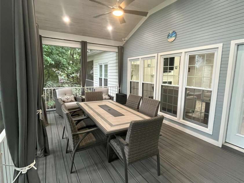 5929 Waterelm Lane, Charlotte, NC 28269.  MLS# CAR4264199, YatesRealty ID 27628. Premium Deck 1