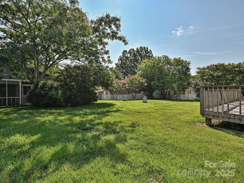 2912 Peachwood Court, Fort Mill, SC 29715.  MLS# CAR4276302, YatesRealty ID 27631. Backyard