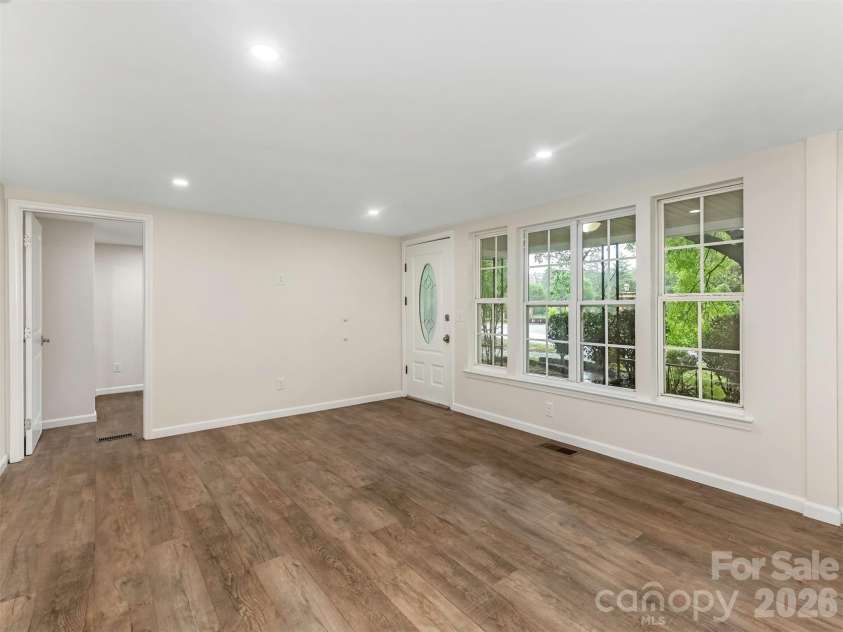 1016 Underwood Road, Matthews, NC 28104.  MLS# CAR4379507, YatesRealty ID 27632. View from Kitchen