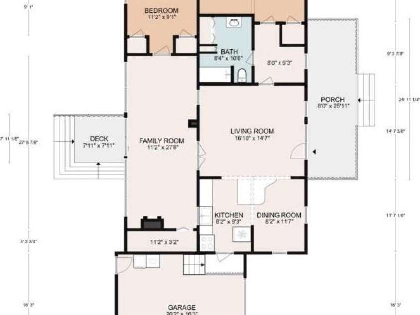 304 Old Haw Creek Road, Asheville, NC 28805.  MLS# CAR4275687, YatesRealty ID 27634. Floorplan
