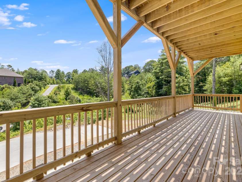 115 Nader Avenue, Weaverville, NC 28787.  MLS# CAR4282051, YatesRealty ID 27638. MAIN LEVEL DECK