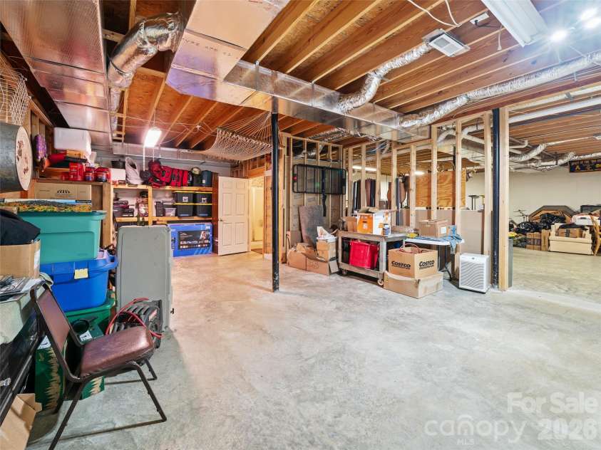 124 Dogwood Circle, Burnsville, NC 28714.  MLS# CAR4290145, YatesRealty ID 2764. Basement Storage Space a plenty