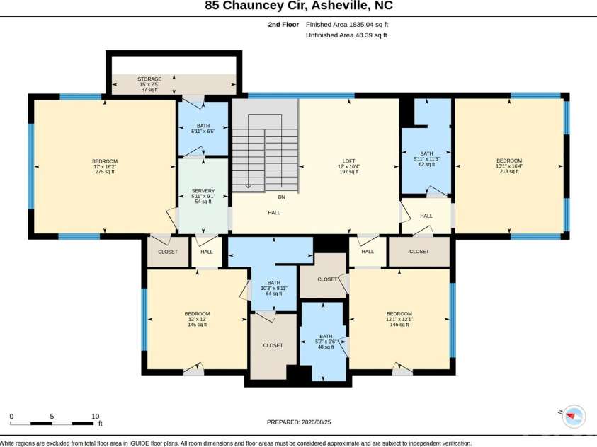 85 Chauncey Circle, Asheville, NC 28803.  MLS# CAR4420374, YatesRealty ID 27640. 
