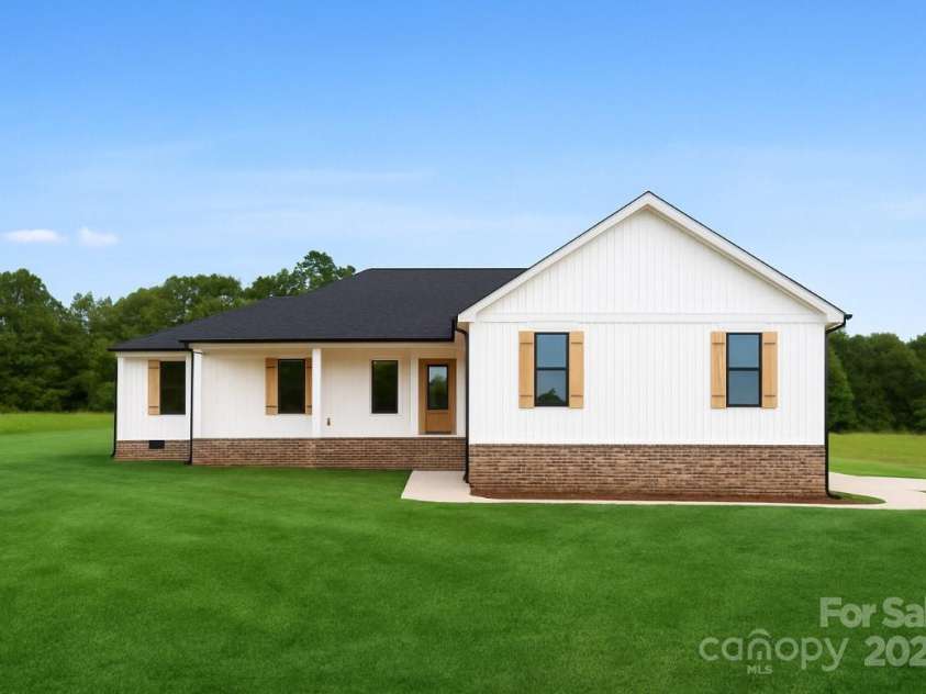 6788 Clyde Wehunt Road, Cherryville, NC 28021.  MLS# CAR4283627, YatesRealty ID 27642. ** Grass edited **