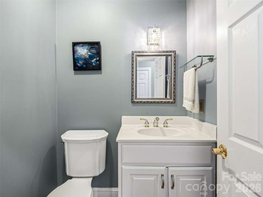 243 Poplar Lane, Pisgah Forest, NC 28712.  MLS# CAR4386955, YatesRealty ID 27648. 1/2 bath main level