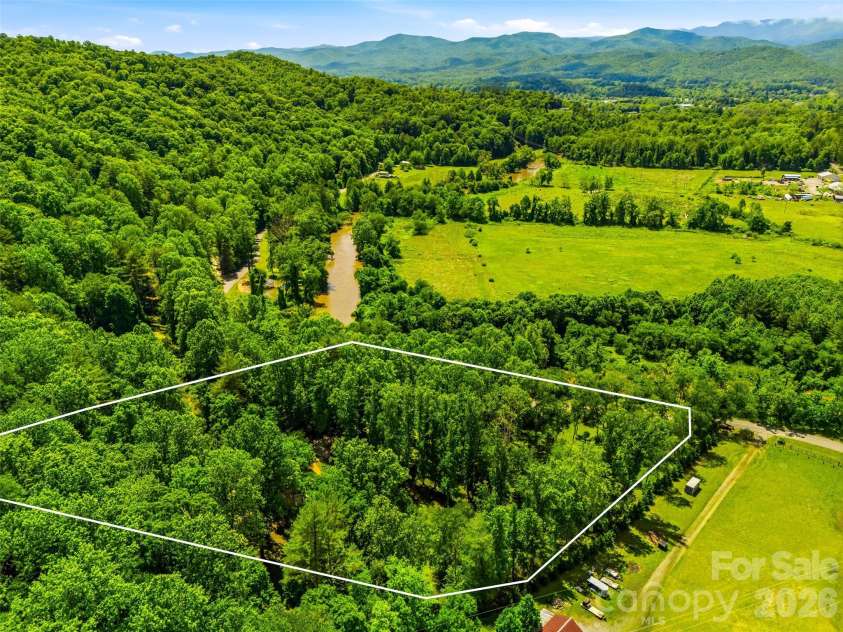 243 Poplar Lane, Pisgah Forest, NC 28712.  MLS# CAR4386955, YatesRealty ID 27648. Winter views possible