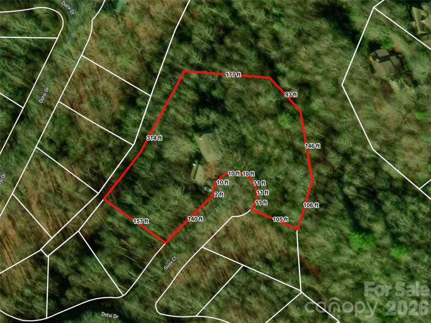 65 Gusv Court, Brevard, NC 28712.  MLS# CAR4368497, YatesRealty ID 27650. 