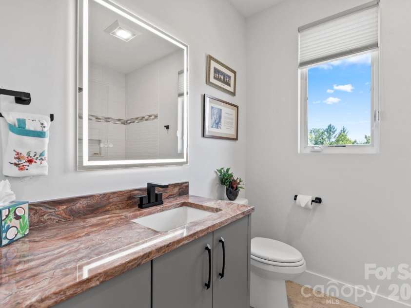 165 Israel Road, Leicester, NC 28748.  MLS# CAR4381403, YatesRealty ID 27651. 3rd Bathroom