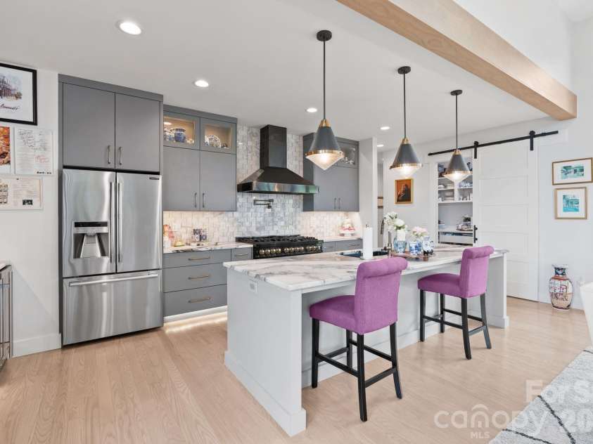 165 Israel Road, Leicester, NC 28748.  MLS# CAR4381403, YatesRealty ID 27651. Chef's Dream Kitchen