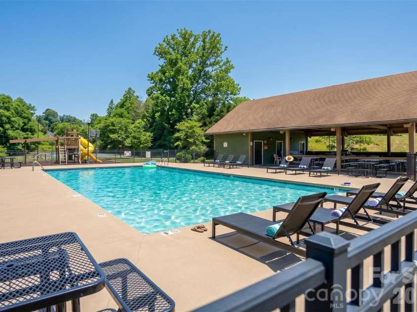 165 Israel Road, Leicester, NC 28748.  MLS# CAR4381403, YatesRealty ID 27651. Community Pool