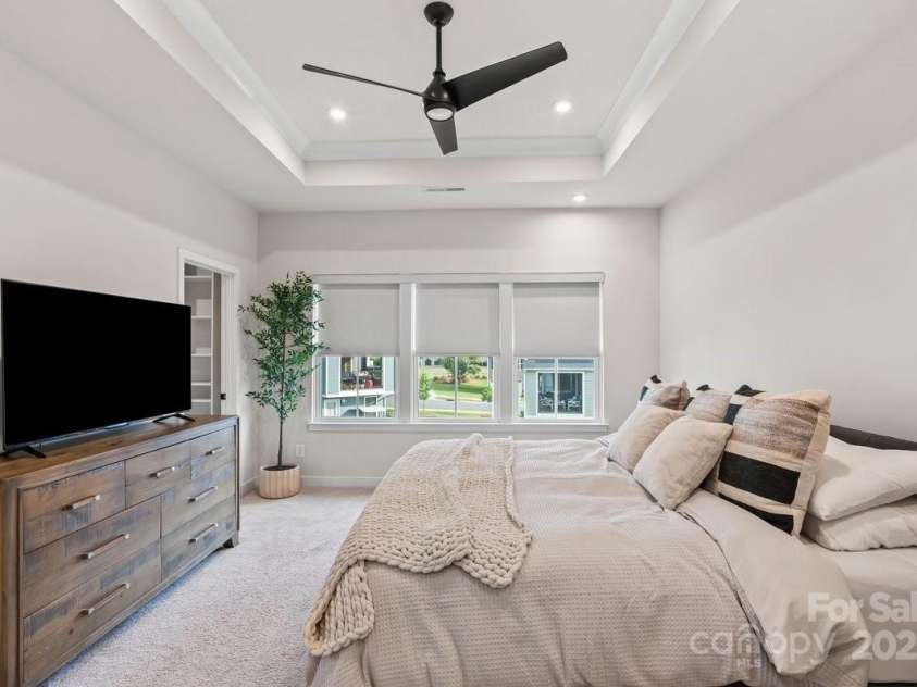 932 Portrush Lane, Tega Cay, SC 29708.  MLS# CAR4279795, YatesRealty ID 27656. Primary Bedroom