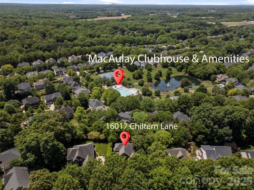 16017 Chiltern Lane, Huntersville, NC 28078.  MLS# CAR4378019, YatesRealty ID 27659. 