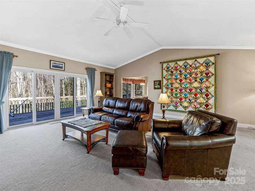 872 Aberdeen Lane, Pisgah Forest, NC 28768.  MLS# CAR4231636, YatesRealty ID 27659. Spacious enough for many furniture arrangements