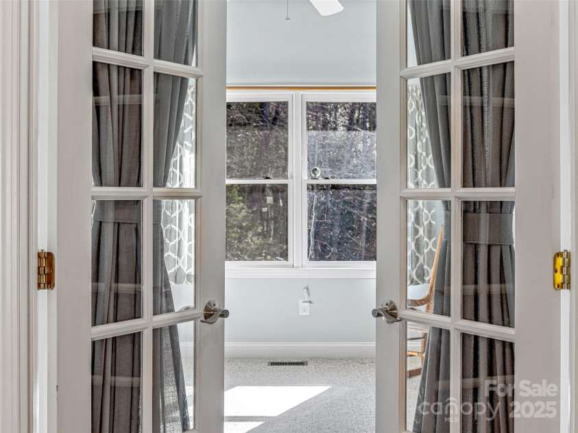 872 Aberdeen Lane, Pisgah Forest, NC 28768.  MLS# CAR4231636, YatesRealty ID 27659. Terrific Flex Room a step away from Great Room. Office? Play?