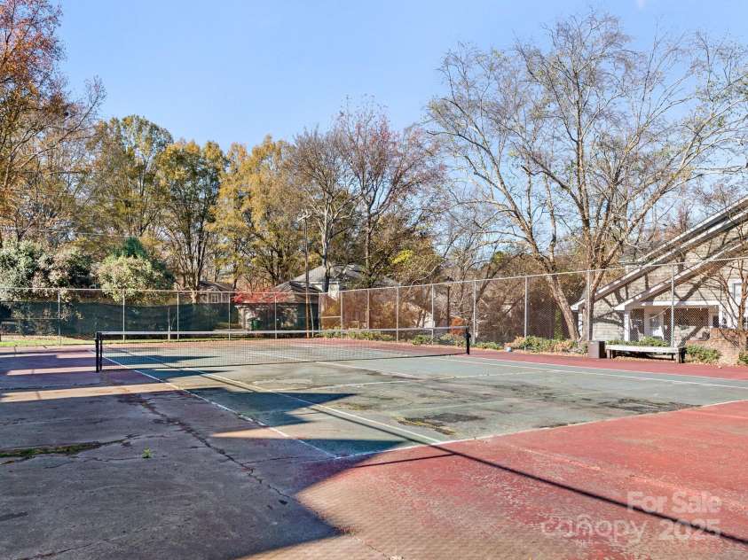 8251 Tradd Court, Charlotte, NC 28210.  MLS# CAR4247585, YatesRealty ID 27663. Community tennis court