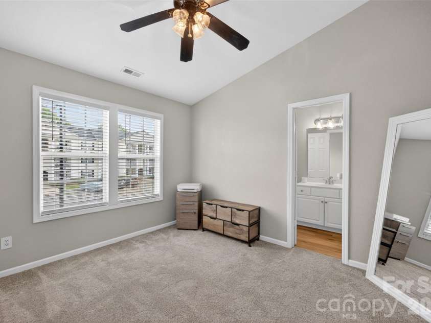 4071 Center Place Drive, Harrisburg, NC 28075.  MLS# CAR4380893, YatesRealty ID 27667. Secondary Primary Bedroom
