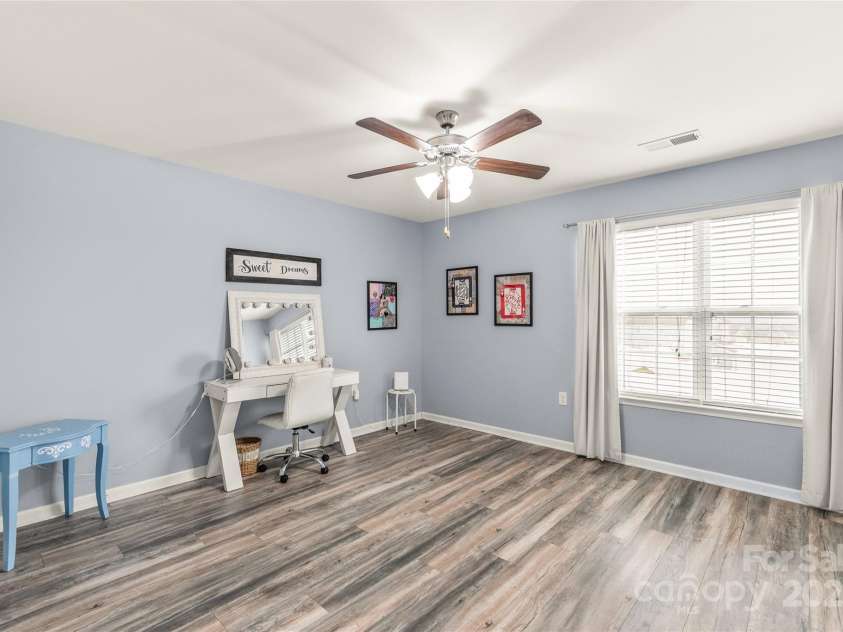 3215 Roan Street, Concord, NC 28027.  MLS# CAR4328709, YatesRealty ID 2767. Third guestroom with walk in closet