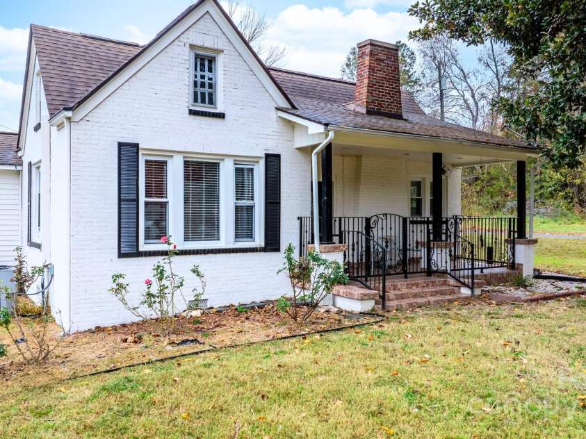 3635 Tryon Courthouse Road, Cherryville, NC 28021.  MLS# CAR4197804, YatesRealty ID 2767. Front facade