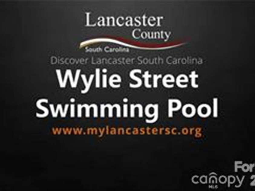 332 Dunlap Street, Lancaster, SC 29720.  MLS# CAR4345986, YatesRealty ID 27672. Lancaster County Wylie Street Swimming Pool